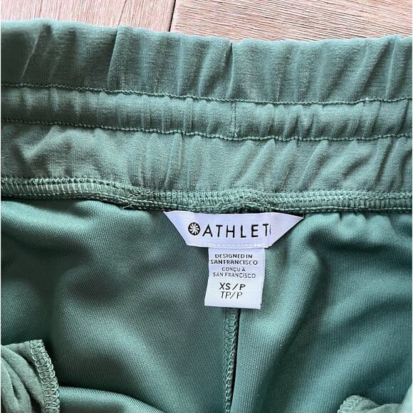 Athleta Seasoft Outfit VNeck Sweatshirt Straight Crop Pant XS SMALL *READ - Picture 8 of 13